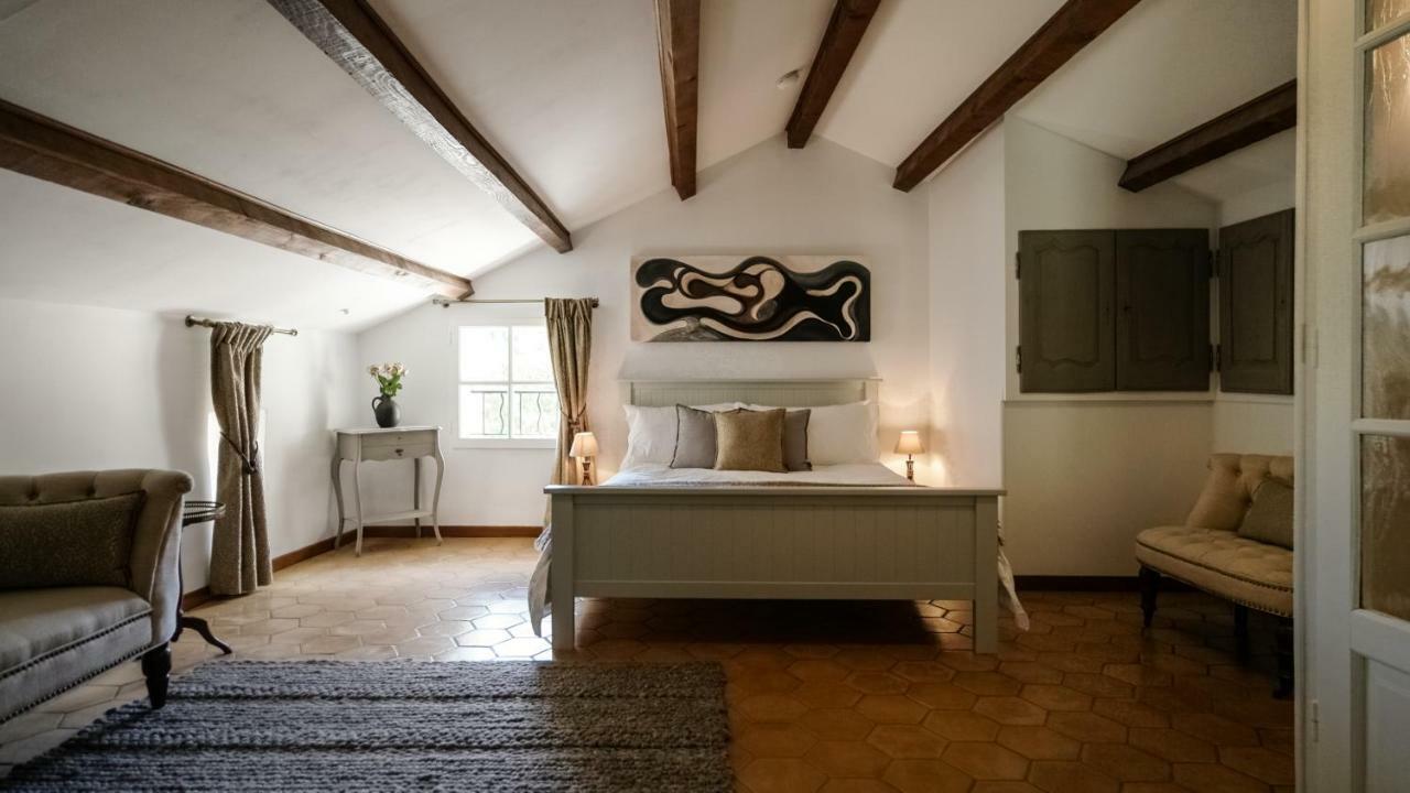 Bed and Breakfast La Ferme Des Belugues Le Barroux Экстерьер фото
